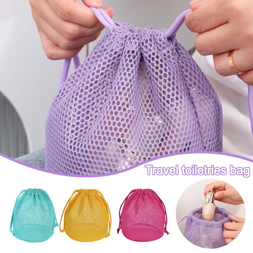 Cosmetic Bags - Nieuwe Dopamine Kleur Cosmetische Tas Mesh