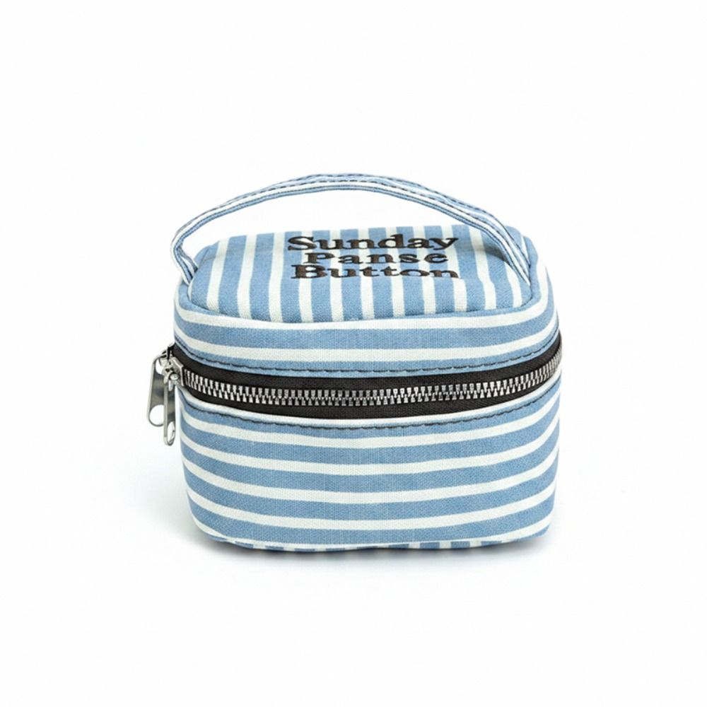 Draagbare, blauw-wit gestreept - Cosmetic Bags recensie en prijs
