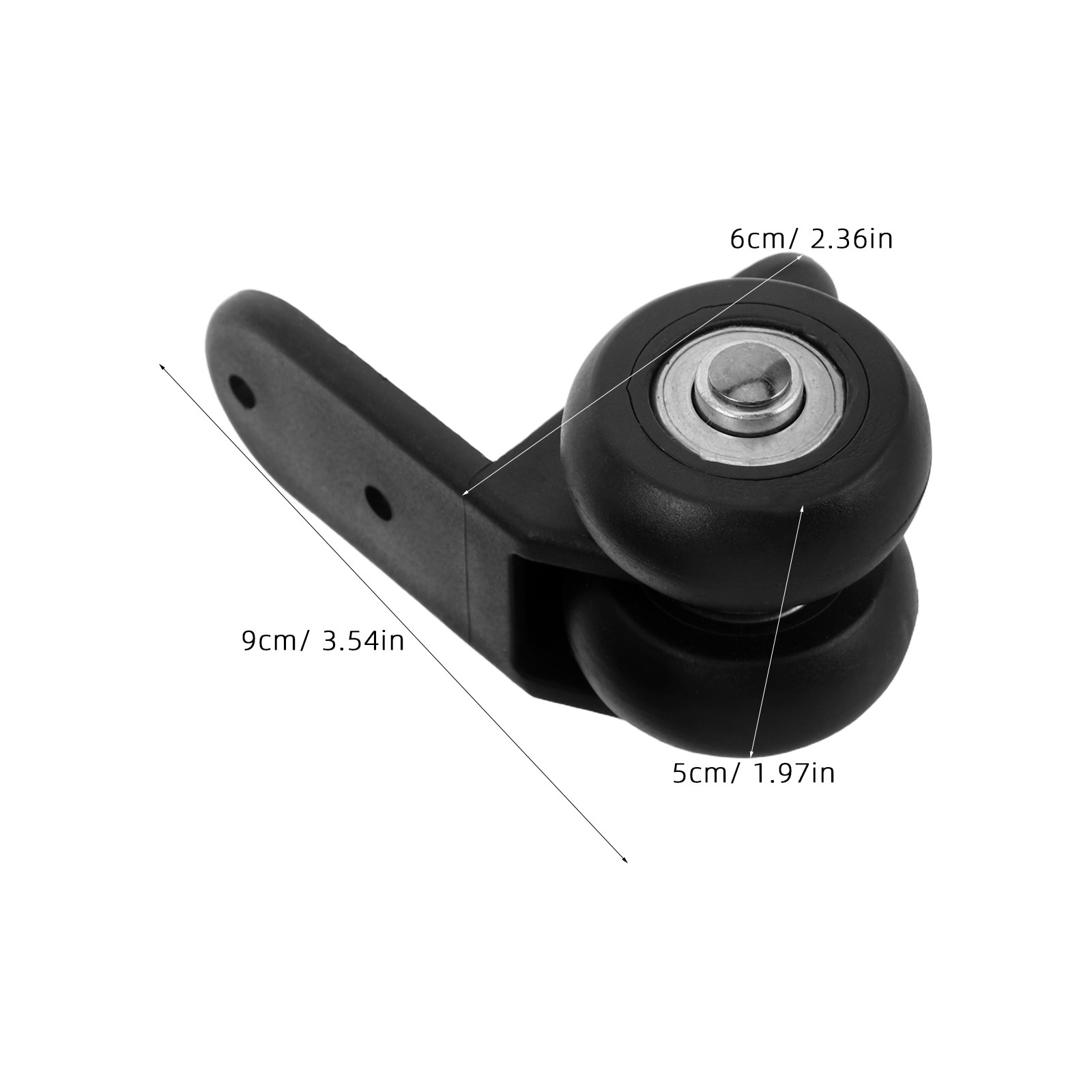 1 paar zware zwenkwielen voor  - Silent Replacement Luggage Wheels recensie en prijs